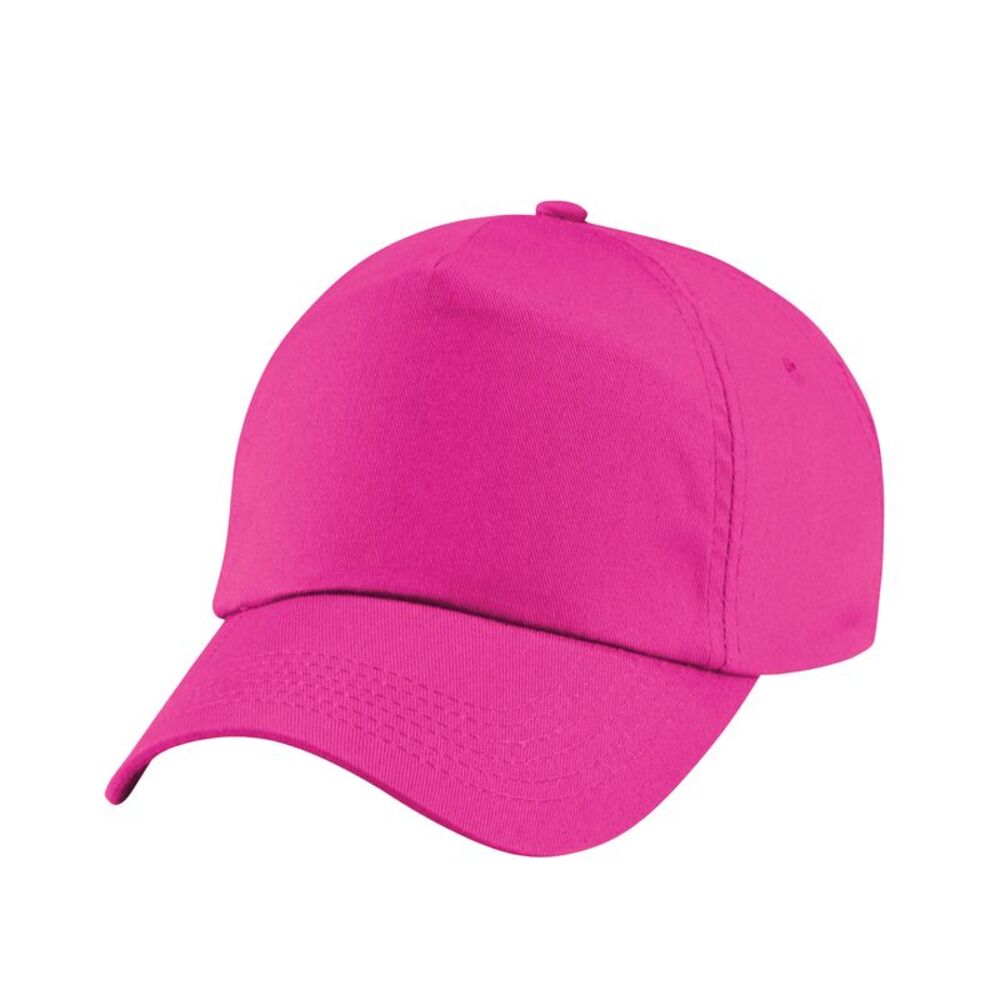 Beechfield Childrens/Kids Original 5 Panel Cap / Fuchsia